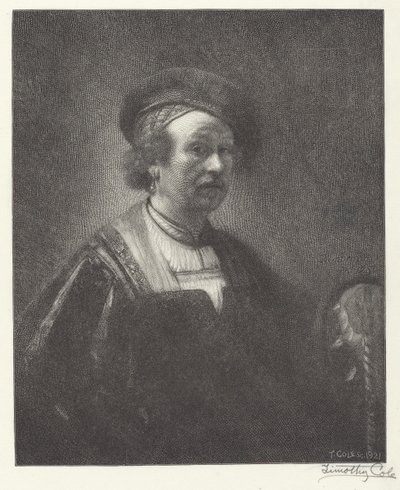 レンブラント 作： Timothy Cole after Rembrandt van Rijn