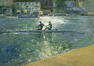 ライトブレイクを横切るヘンリー 作： Timothy Easton
