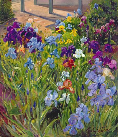 アイリスと夏の家の影、1996 作： Timothy Easton
