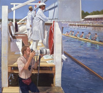 進行委員会を通過する、ヘンリー（油彩・キャンバス） 作： Timothy Easton