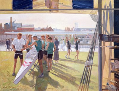 準備（油彩・キャンバス） 作： Timothy Easton