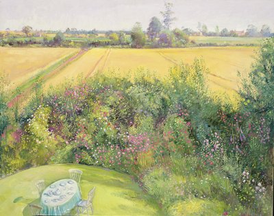 バラとトウモロコシ畑 作： Timothy Easton