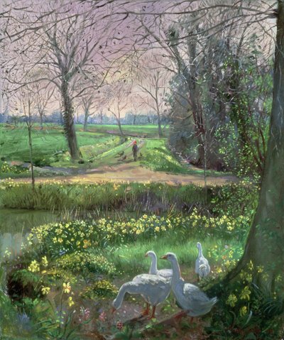 春の散歩 作： Timothy Easton