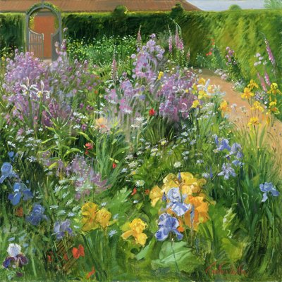 甘いロケット、キツネノテブクロとアイリス、2000 作： Timothy Easton