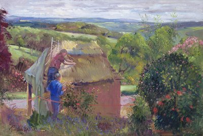 サッチング・サマー・ハウス、ランハイドロック・ハウス、コーンウォール、1993 作： Timothy Easton