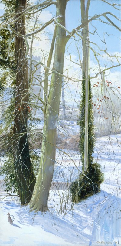 冬の3本の木 作： Timothy Easton