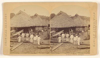 先住民の一団、チピガナ。 作： ティモシー・H・オサリバン