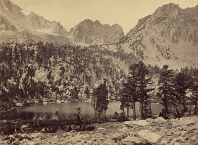 カリフォルニア州シエラネバダ、アルパイン湖 作： Timothy H. OSullivan
