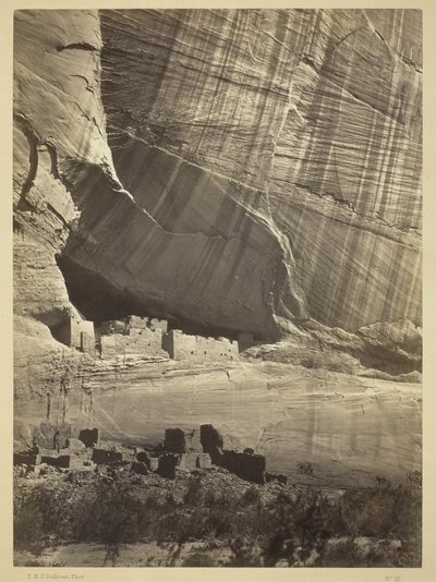 キャニオンデシェイの古代遺跡 作： Timothy OSullivan