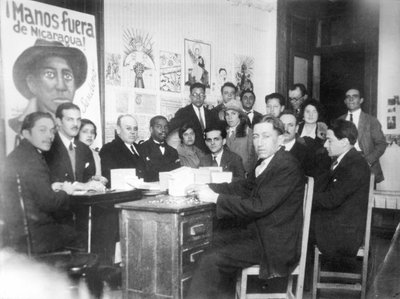 ニカラグア委員会、メキシコシティ、1928 作： Tina Modotti