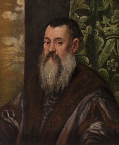 紳士の肖像 作： Tintoretto (Jacopo Robusti)