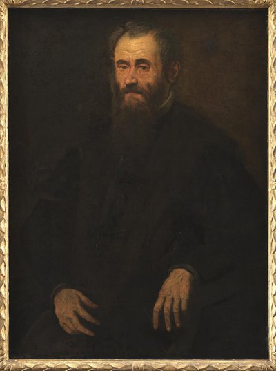 男の肖像 作： Tintoretto