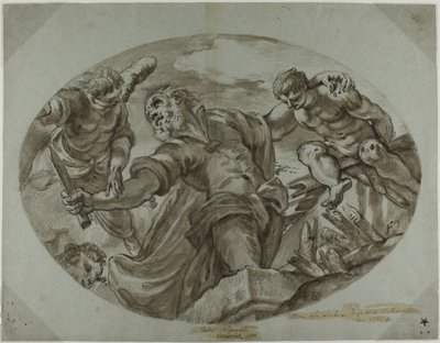 イサクの犠牲 作： Tintoretto
