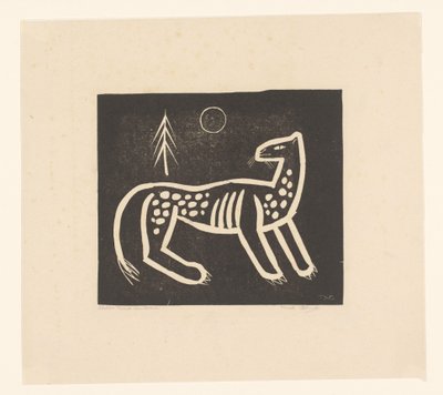 虎 作： Tinus van Doorn (signed by artist)