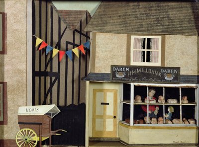 ダレン、パン屋 (コラージュ) 作： Tirzah Ravilious