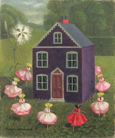 サフラジェットの家（キャンバスに油彩） 作： Tirzah Ravilious