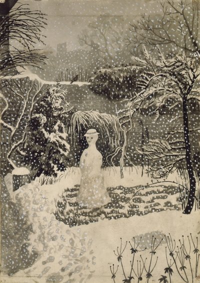 雪女（水彩） 作： Tirzah Ravilious
