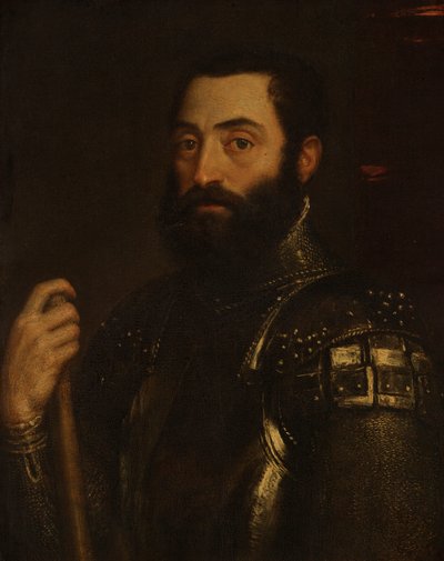 ウルビーノ公グイドバルド 2 世デッラ ロヴェーレの肖像 作： Titian (Tiziano Vecellio)