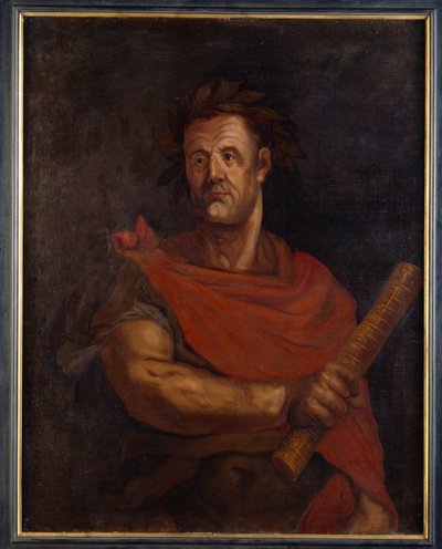 ジュリアス・シーザー（キャンバスに油彩） 作： Titian (c.1488 1576) (after)