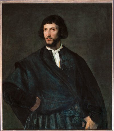 ある男の肖像 作： Titian (c.1488-1576)