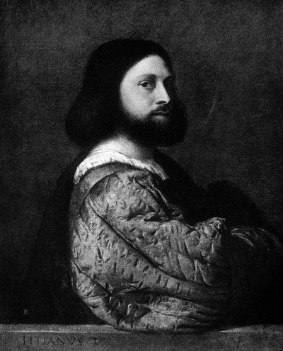 アリオスタの肖像（ルドヴィコ・アリオスト 作： Titian (c.1488 1576) (after)