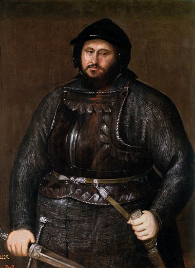 Jean-Frederic (Jean Frederic) Ier de Saxe dit le Magnanime - John Frederick I (1503-1554), Elector of Saxony par Titian (1488-1576) 作： Tiziano Vecelli