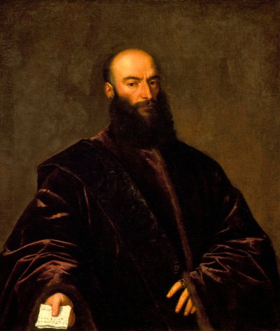 アンドレア・ドルフィンによるジャコモの肖像 作： Titian