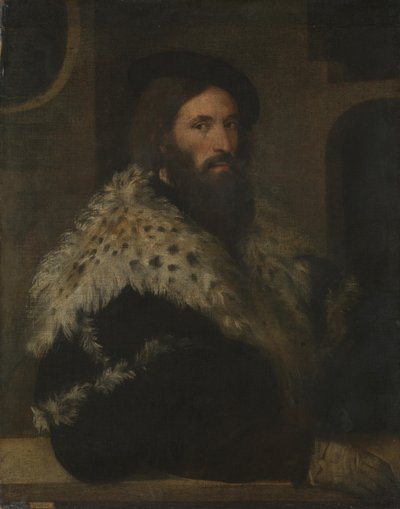 ジローラモ・フラカストロの肖像、1528年頃。 作： Titian