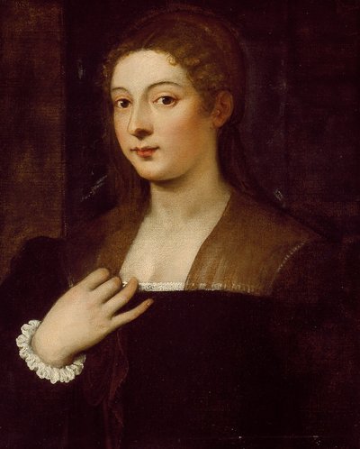 女性の肖像 作： Titian