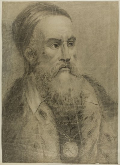 自画像 作： Titian