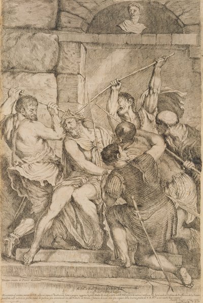 いばらの冠、ルイージ・スカラマッチャ（1616-80）1675（60349を参照） 作： Tiziano Vecelli