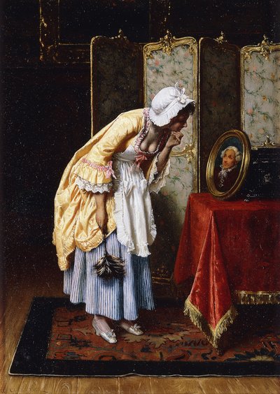 秘密の崇拝者、1871 作： Tito Conti