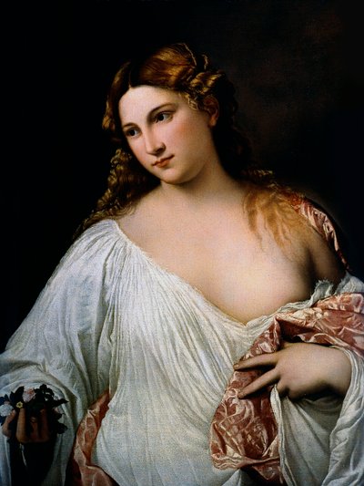 フローラ、ca 1515 作： Tiziano Vecelli