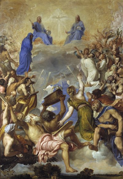 グロリア、1551-1554 作： Tiziano Vecelli