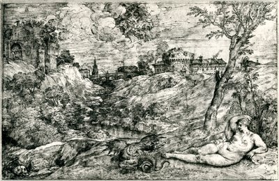メドールとアンジェリカ、またはジェイソンとメデア、c1535-1545、1937 作： Tiziano Vecelli