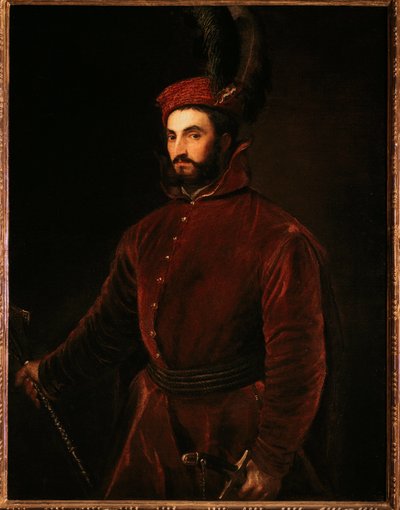 イポリット・ド・メディチの肖像 作： Tiziano Vecelli
