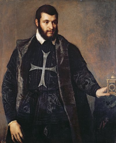 マルタ騎士団の騎士の肖像 作： Tiziano Vecelli
