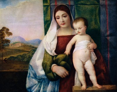 ジプシーマドンナ、c1510、1937 作： Tiziano Vecelli