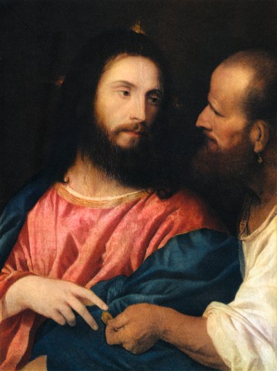 献金、1518年、1937年 作： Tiziano Vecelli