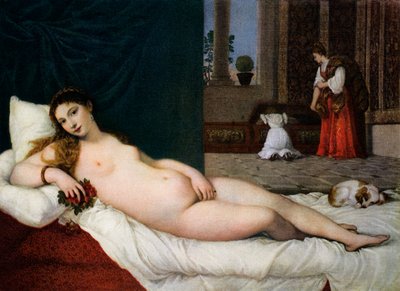 ウルビーノの金星、c1538、1937 作： Tiziano Vecelli