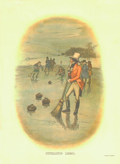 カーリング、1820、c1910。 作： Tom Browne