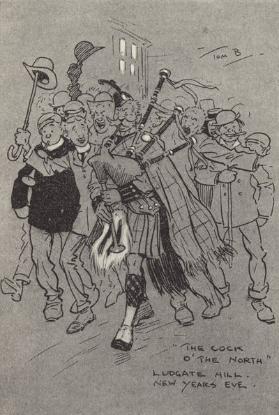 The Cock o the North、Ludgate Hill、大晦日 作： Tom Browne