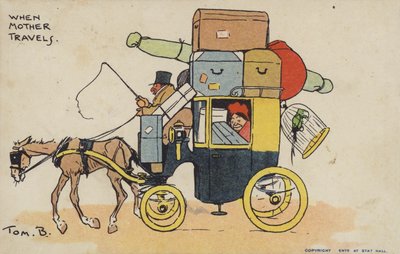 母親が旅行するとき 作： Tom Browne