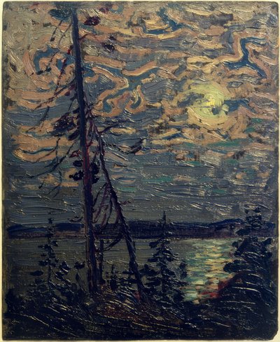 月光 作： Tom Thomson