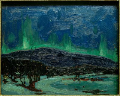 オーロラ 作： Tom Thomson