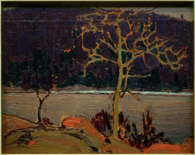 パープルヒル 作： Tom Thomson
