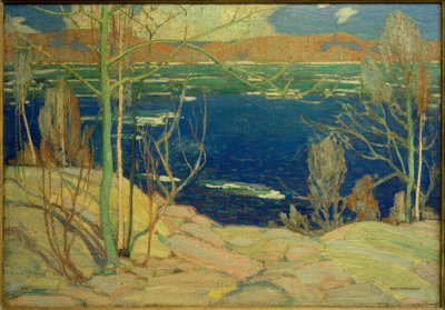 春の氷 作： Tom Thomson