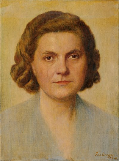 女性の肖像 作： Tom von Dreger