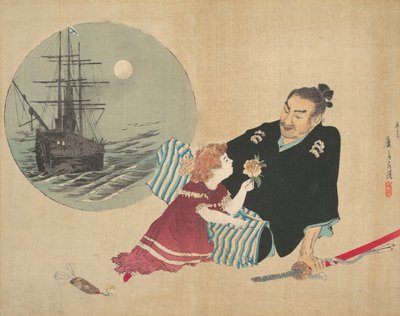 黒船・黒船 武芸倶楽部文芸部のイラストです。 作： Tomioka Eisen