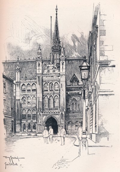 ギルドホール、c1902 作： Tony Grubhofer